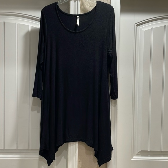 Black Tunic / Dress with pockets - Picture 1 of 5